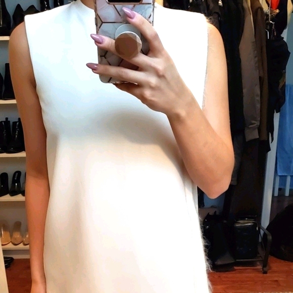Zara basic sleeveless design cream top - Picture 3 of 7